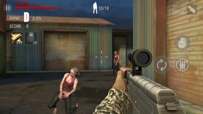 Zombie Fire android App screenshot 11