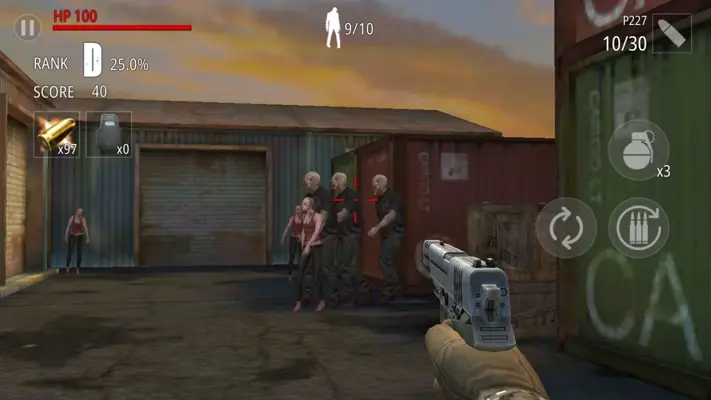 Zombie Fire android App screenshot 6