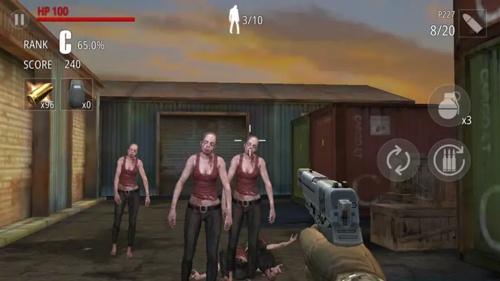 Zombie Fire android App screenshot 7